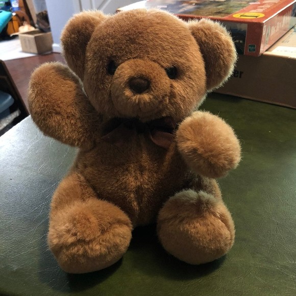 8" Steven Smith Teddy Bear w/Brown Bow Tie Small Cuddle Plush - Picture 11 of 12